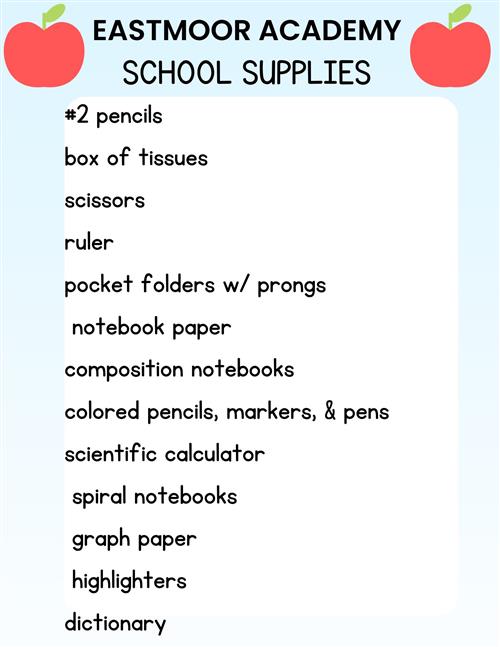 School Supplies